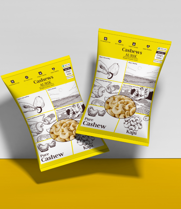 AURIK Cashew/Kaju (250 gm)