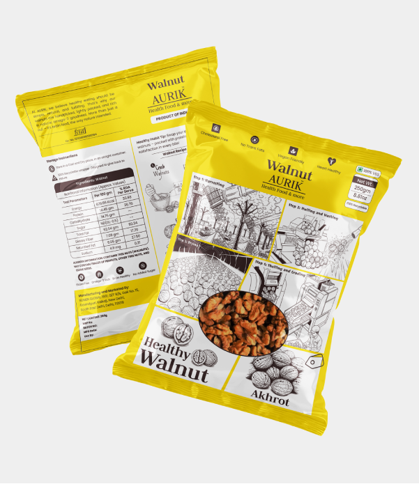 AURIK Walnuts /Akhrote (250 GM)