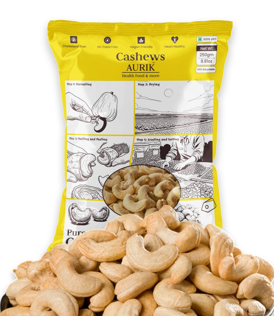 AURIK Cashew/Kaju (250 gm)